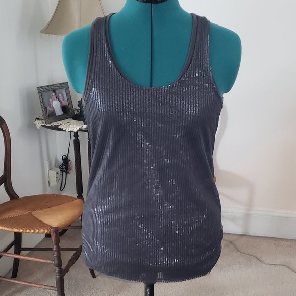 Banana Republic sequin tank READ DESCRIPTION - Picture 1 of 4